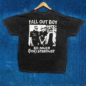 Fall Out Boy “So Much (For) Stardust” Punk Rock Band T-Shirt Size XL